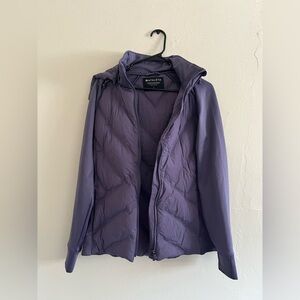 NWOT- Athleta Women's Inlet Puffer Jacket- Dusty Purple